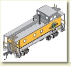 Denver & Rio Grande Western Caboose